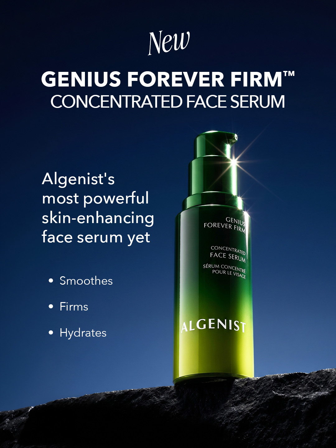 Algenist Facebook ad from Aug 6, 2026
