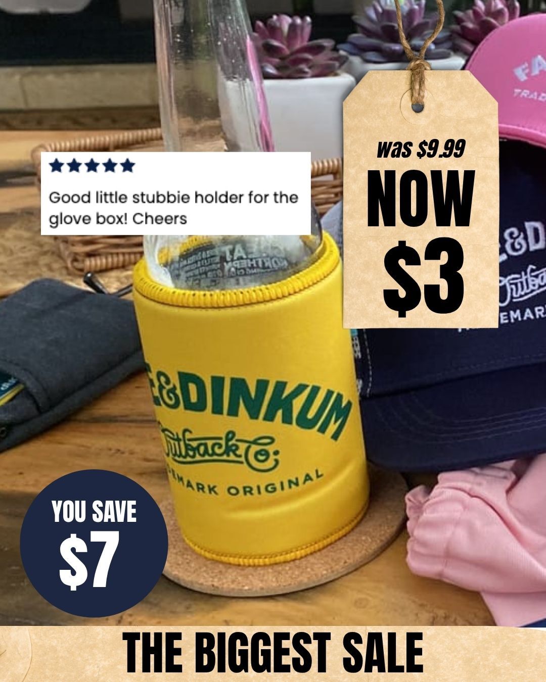 Fare & Dinkum Facebook ad