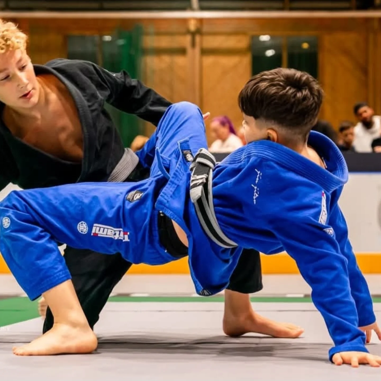 Serenity Jiu Jitsu Facebook ad: Free BJJ Trial Class (Ages 12+)