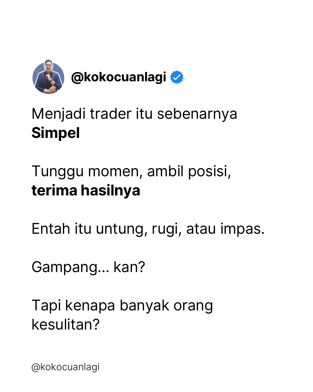 Koko Cuan Facebook ad