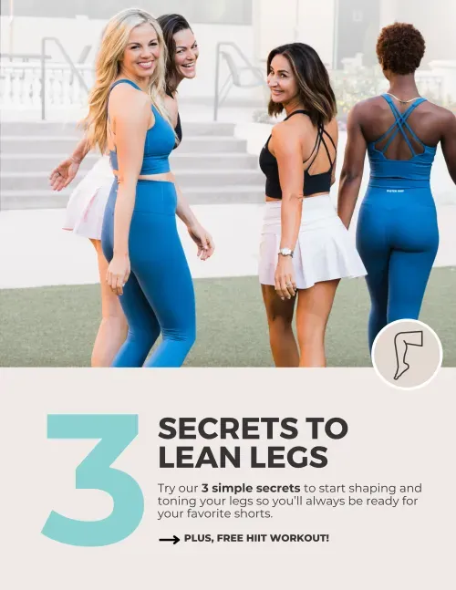 FASTer Way Facebook ad: Free guide to build lean, toned legs so that you can look…