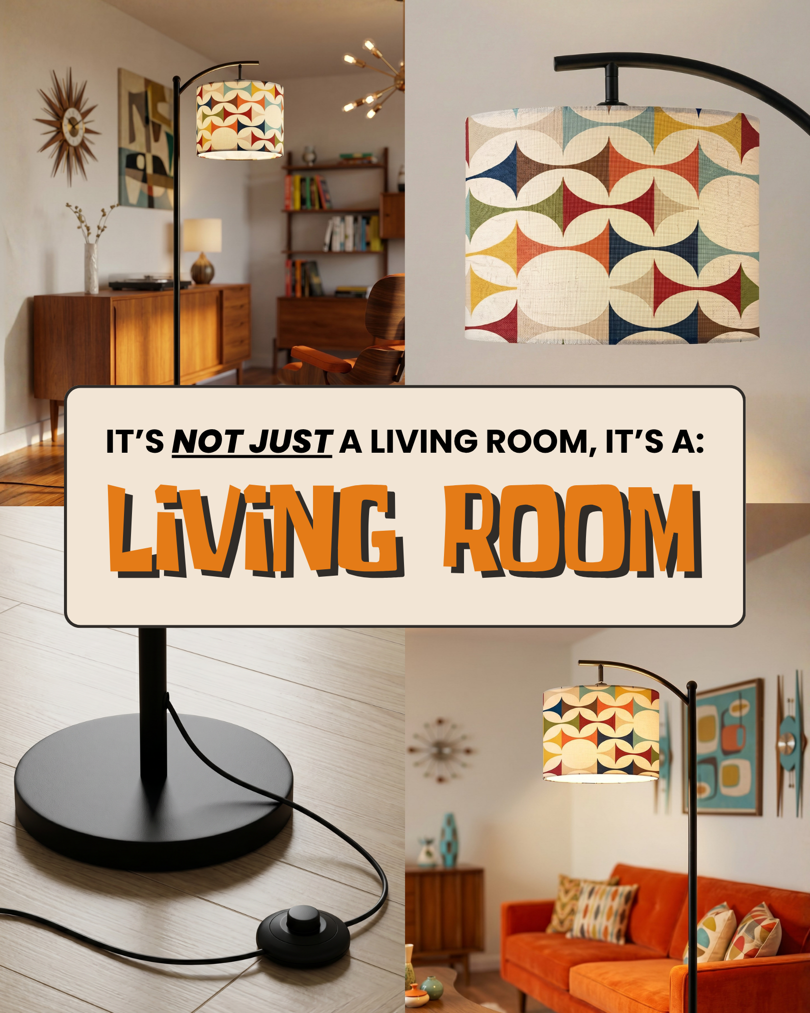 Mid Century Modern Gal Facebook ad