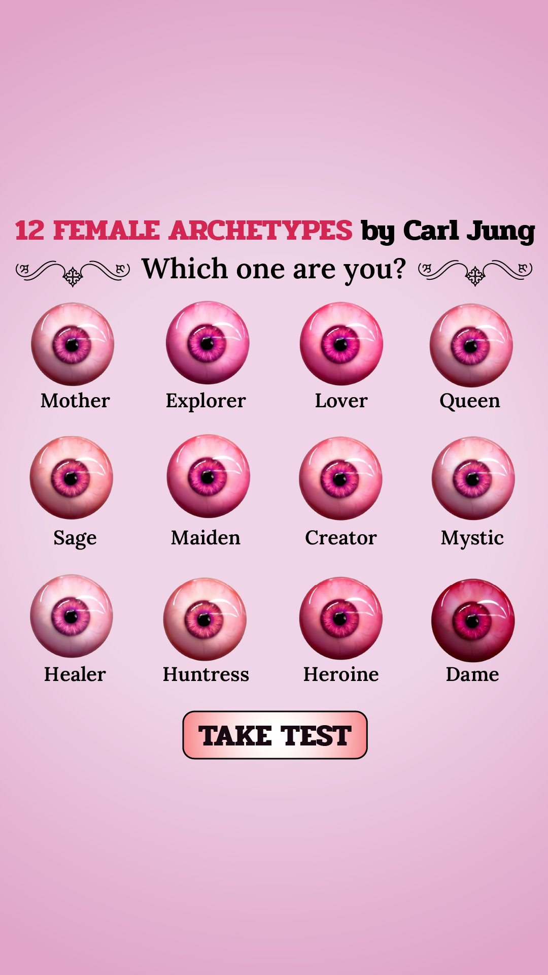 Personality Type Facebook ad