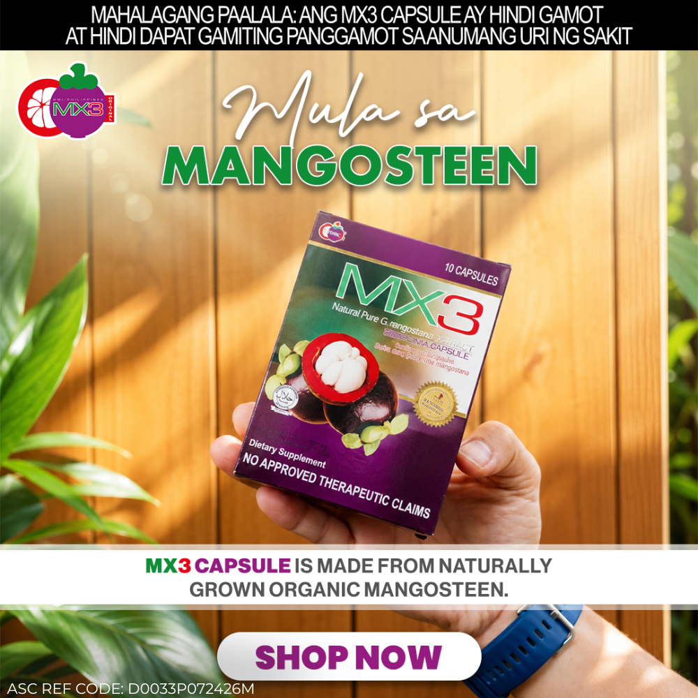 MX3 Natural Supplements Facebook ad