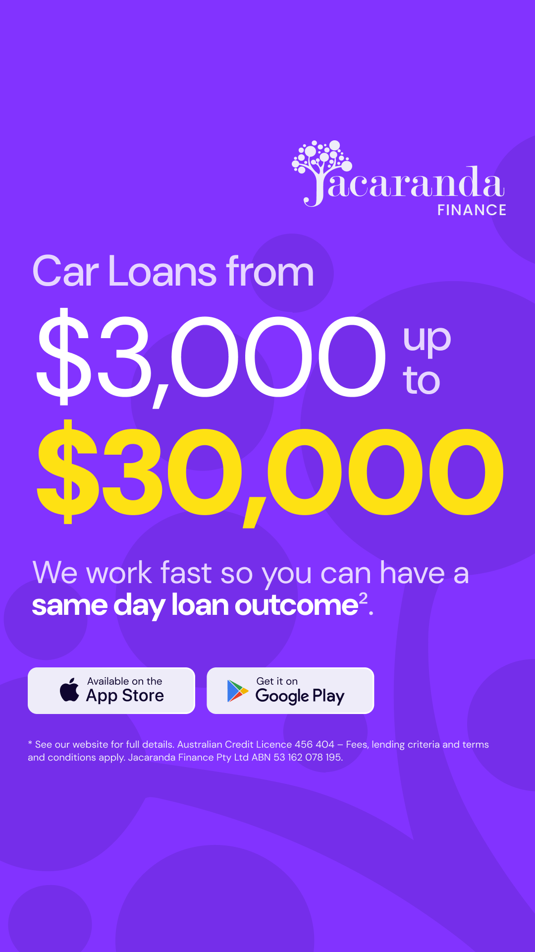 Jacaranda Finance Facebook ad from Feb 24, 2026