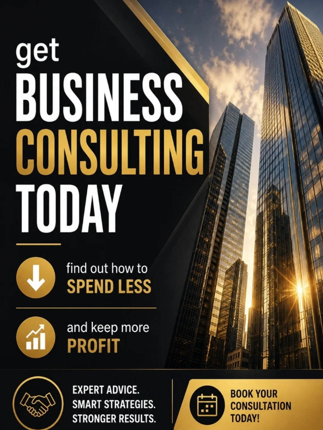 BGC International Facebook ad: Cut costs. Increase profit.