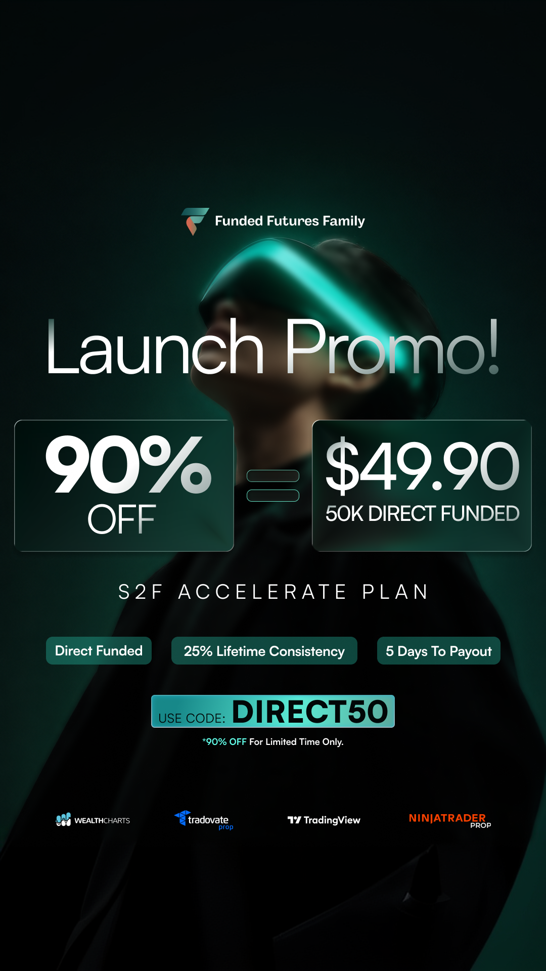 Funded Futures Family Facebook ad