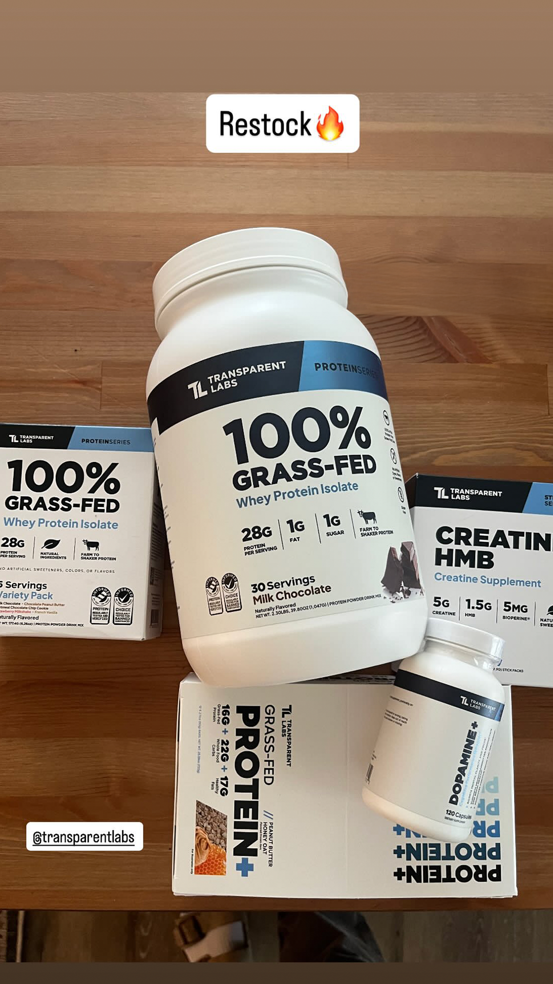 Transparent Labs Facebook ad
