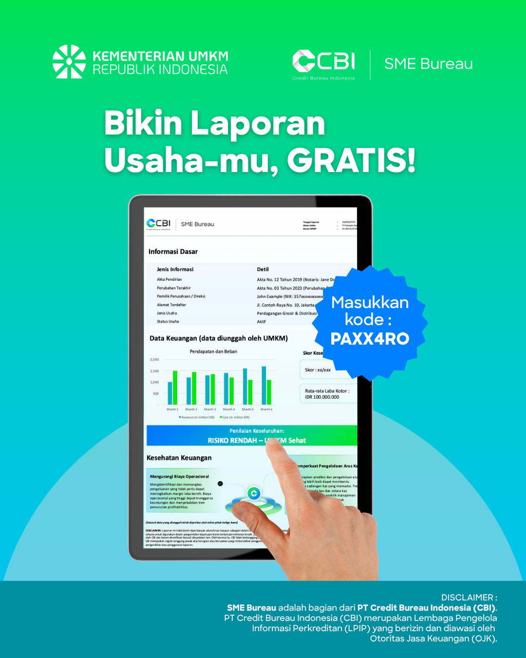 Credit Bureau Indonesia Facebook ad: Profil Usaha adalah Solusi yang membuat anda semakin…