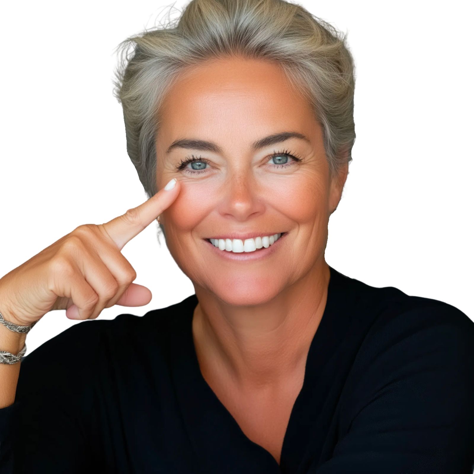 Clinique Suisse Montreux Facebook ad: Faites gratuitement le quiz ménopause en ligne.
