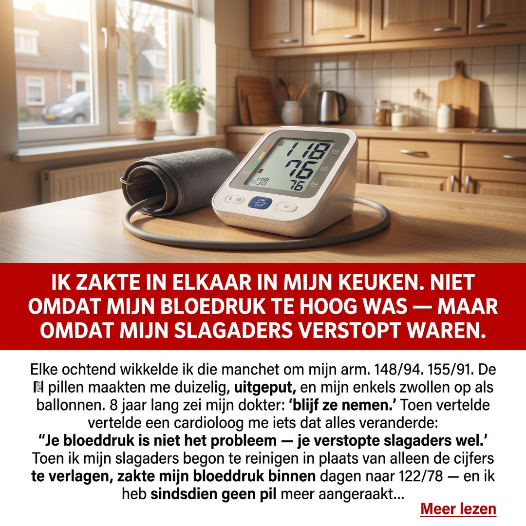 Karel Facebook ad: Verstopte slagaders? Reinig ze in 3 dagen.
