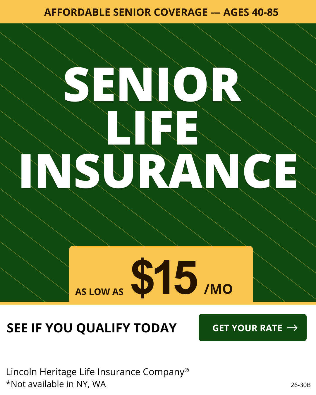 Lincoln Heritage Funeral Advantage Facebook ad
