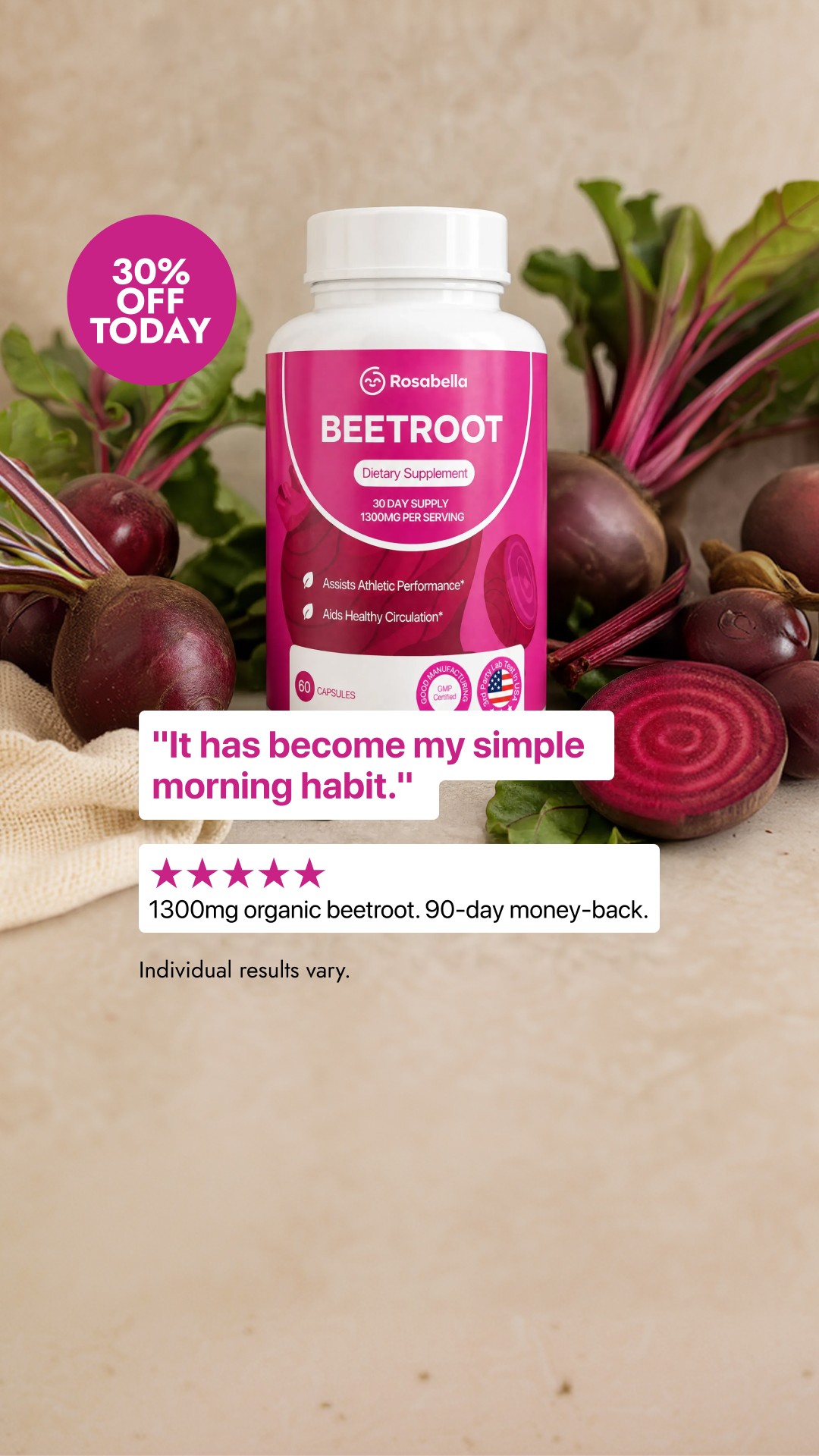 The Health Haven Facebook ad