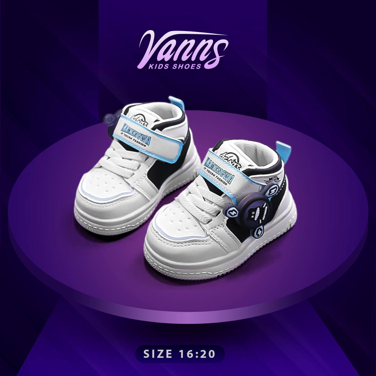 Vanns Facebook ad: نحن نعتني بصحة وسلامة أقدام طفلك لمساعدته على…