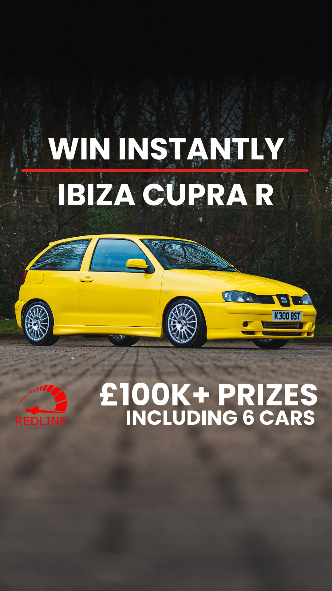 Redline Competitions Facebook ad