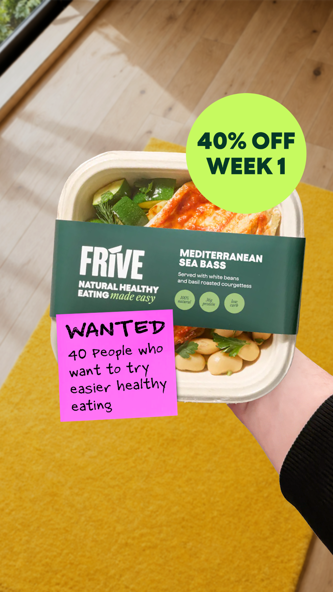 Frive Facebook ad