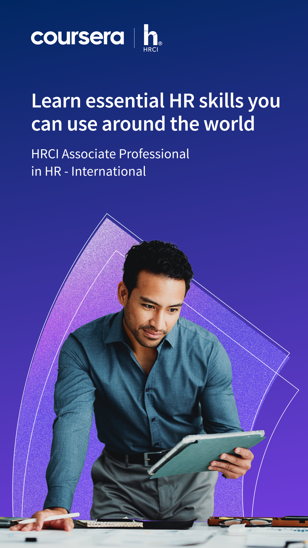 Coursera Facebook ad
