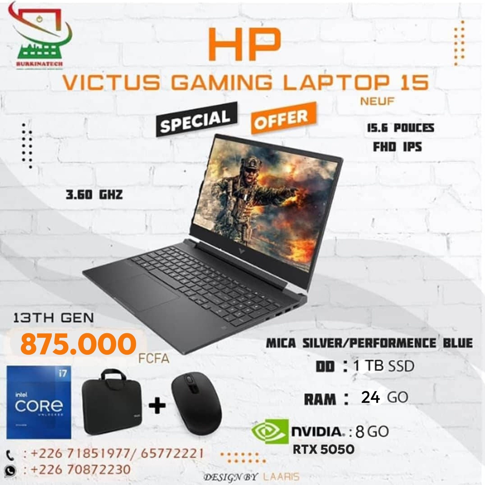 Burkinatech Facebook ad