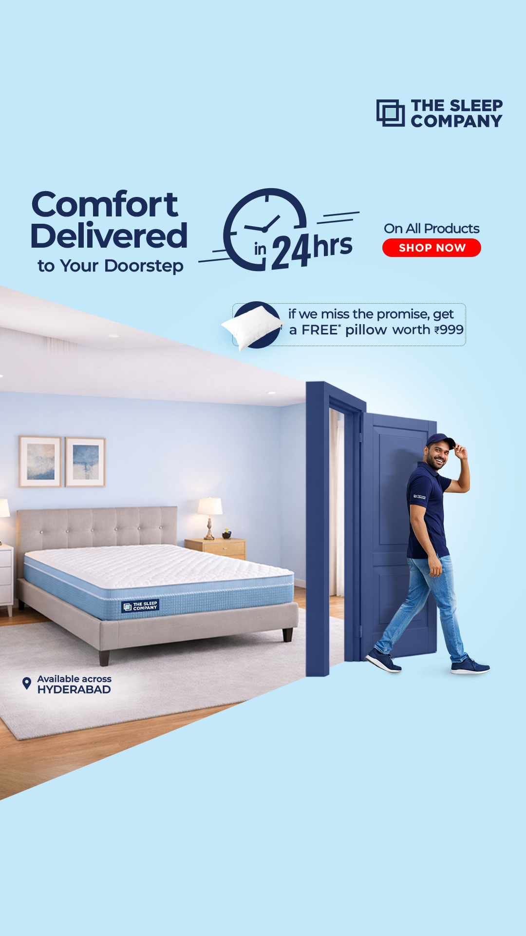 The Sleep Company Facebook ad