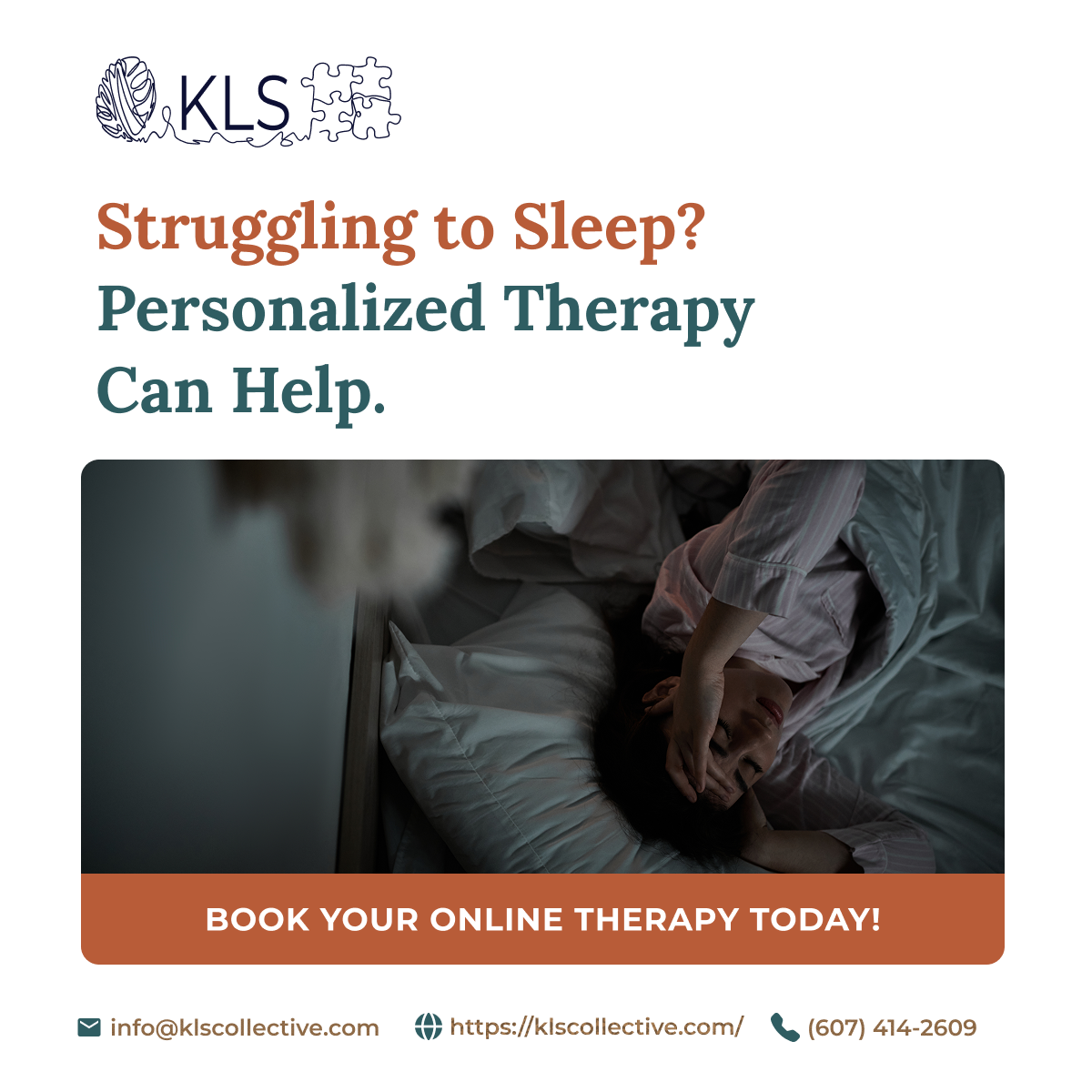 KLS Collective Therapy Group Facebook ad from Jun 12, 2026