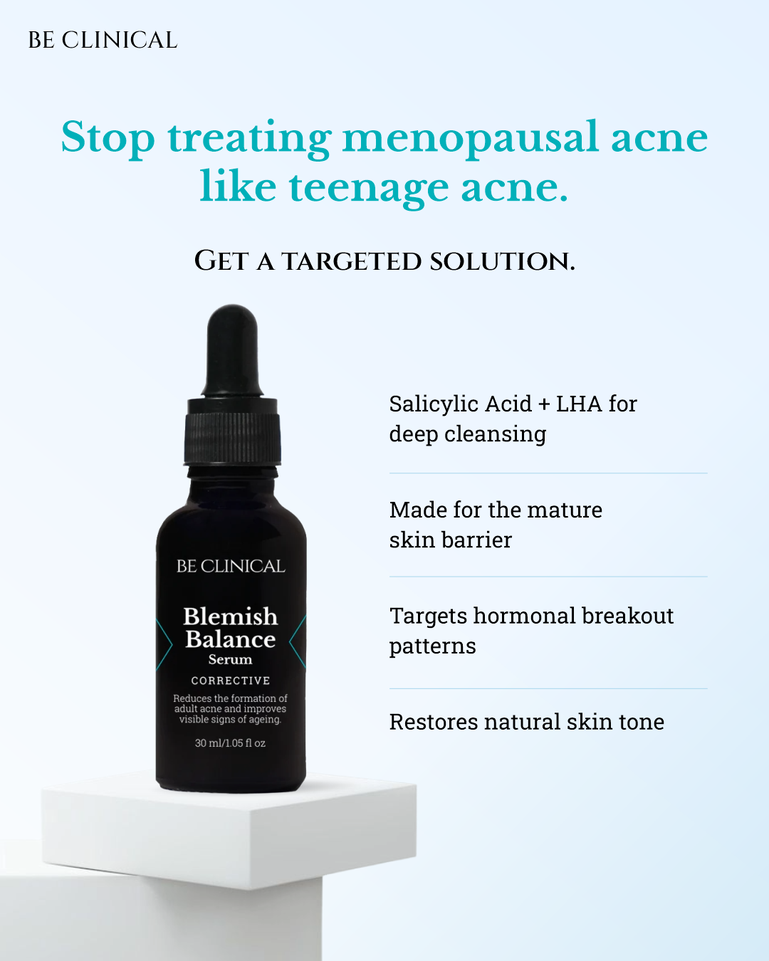 Be Clinical  Facebook ad