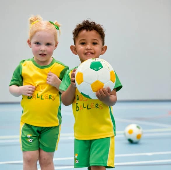 BabyBallers Northern Ireland Facebook ad