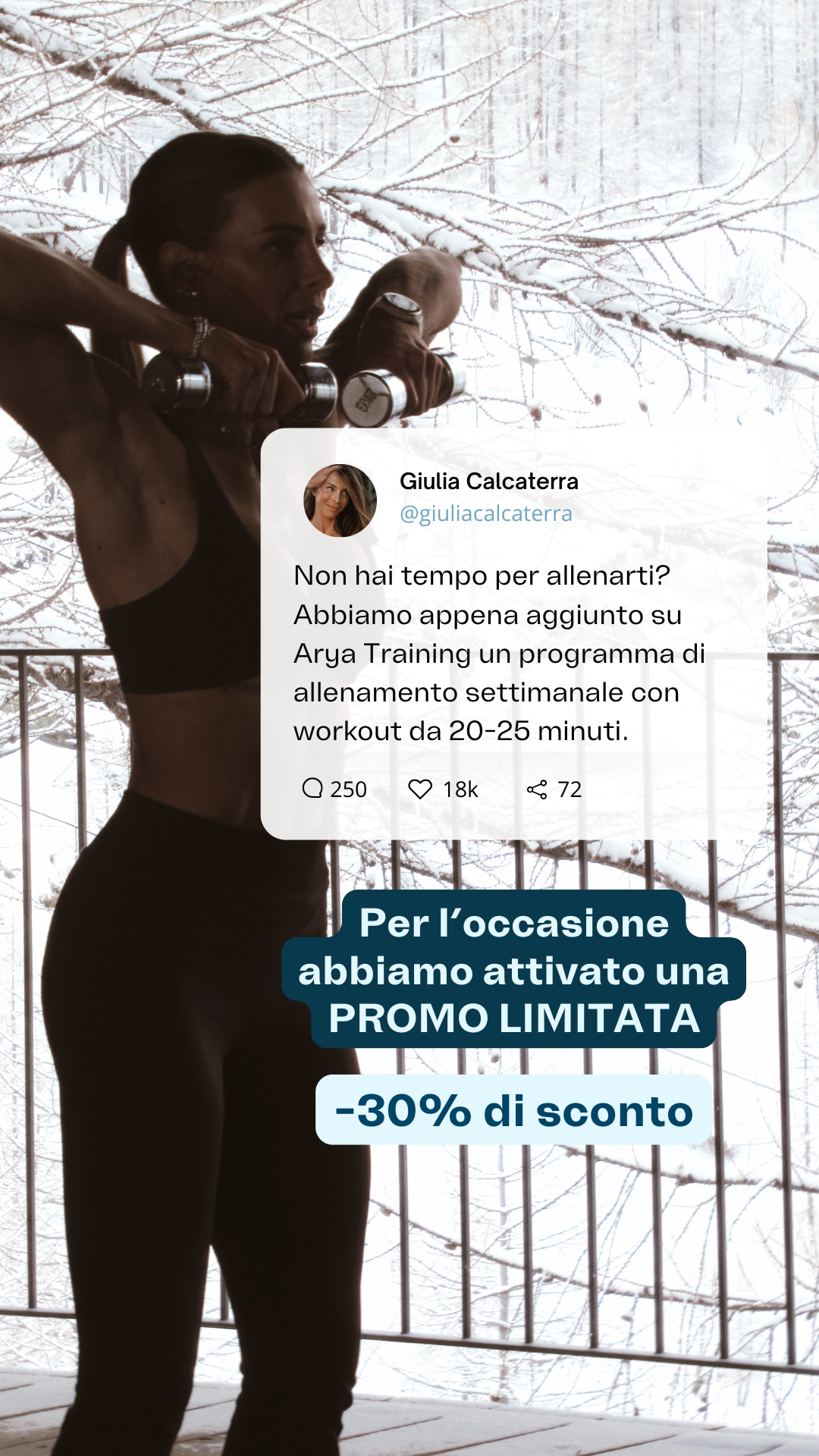 Giulia Calcaterra Facebook ad: 25 minuti possono bastare. Se sai come usarli.