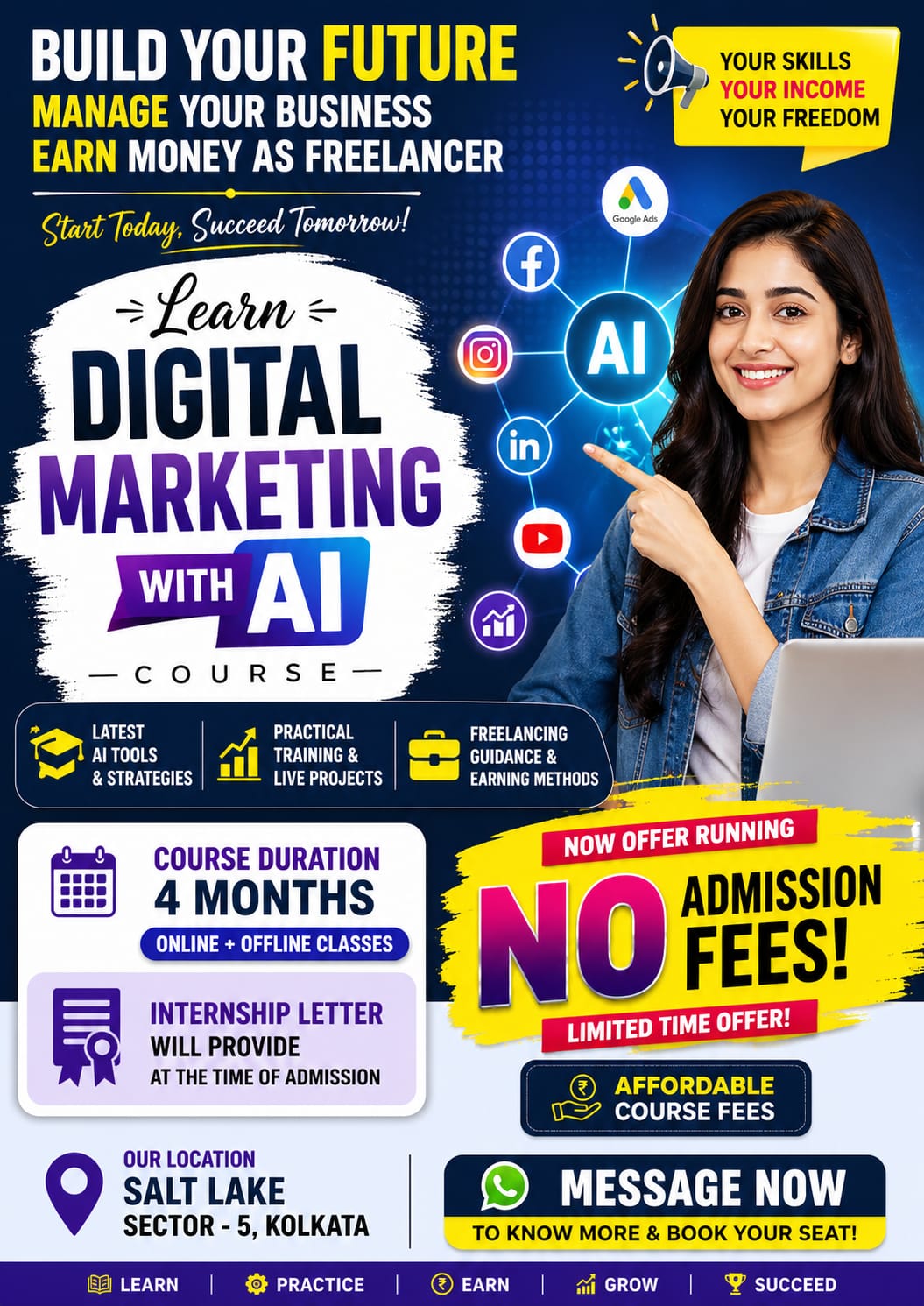 Skillway Academy Facebook ad