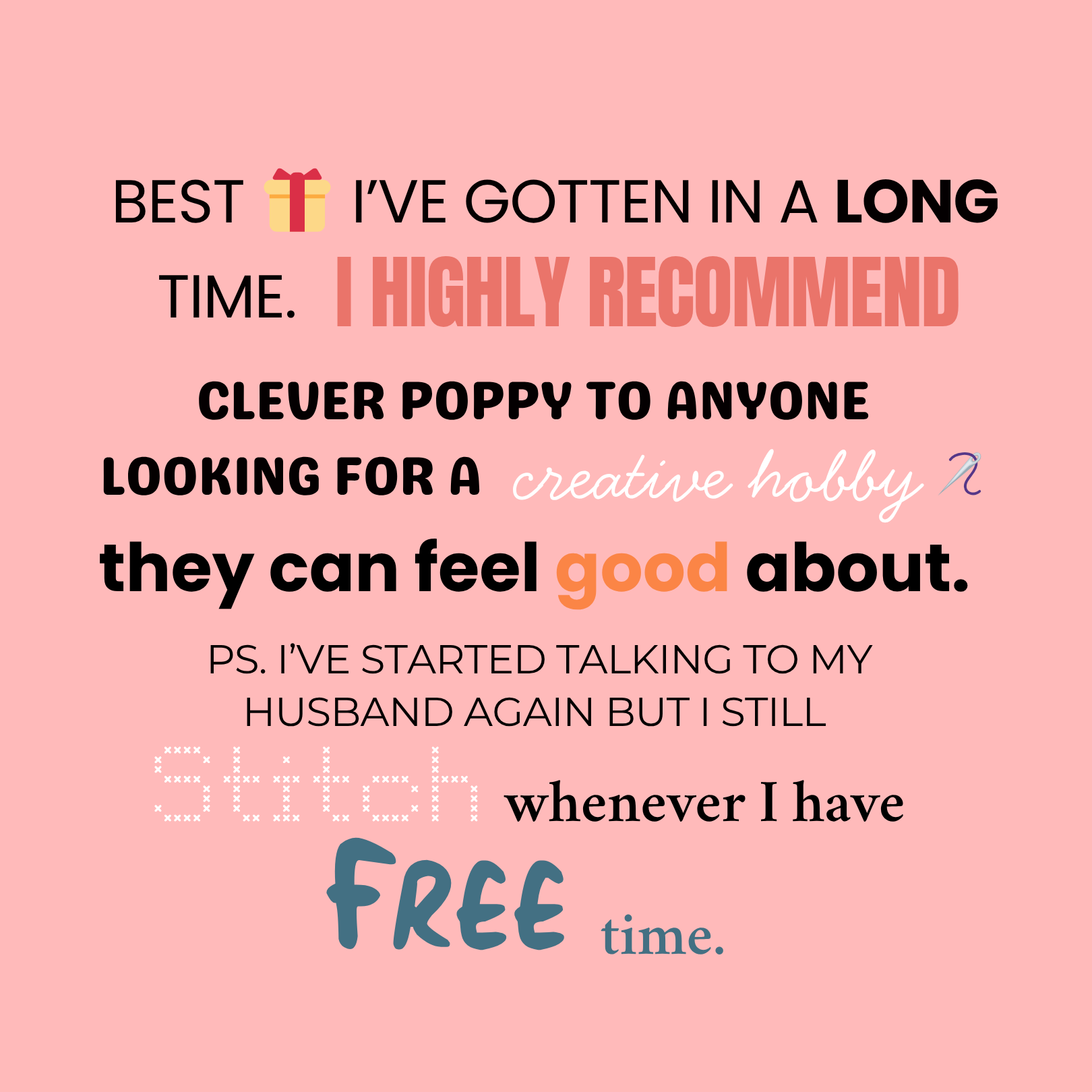 Clever Poppy Facebook ad