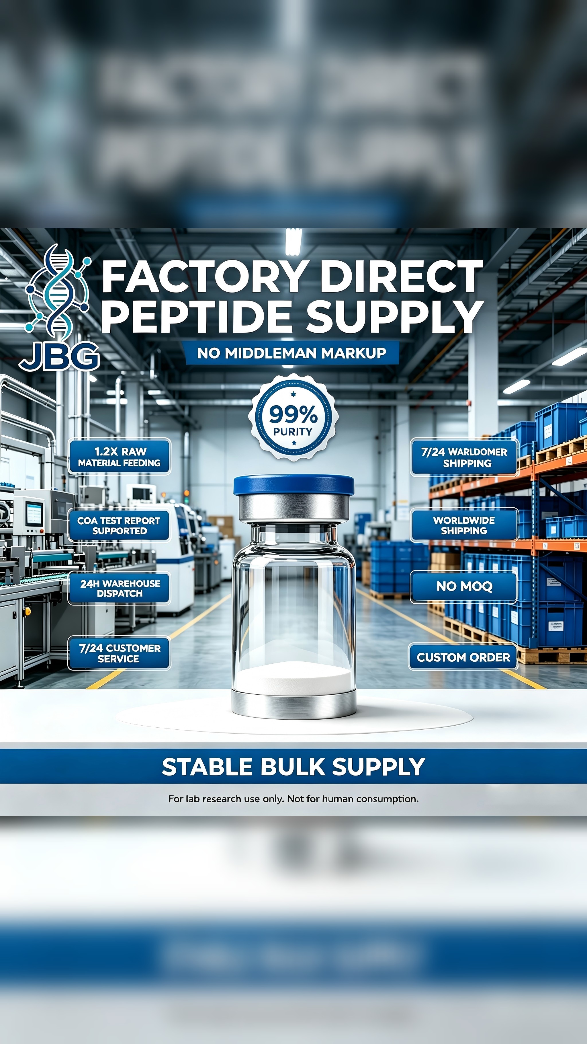 Laboratory Supplies Facebook ad: Speed wins. Every time.