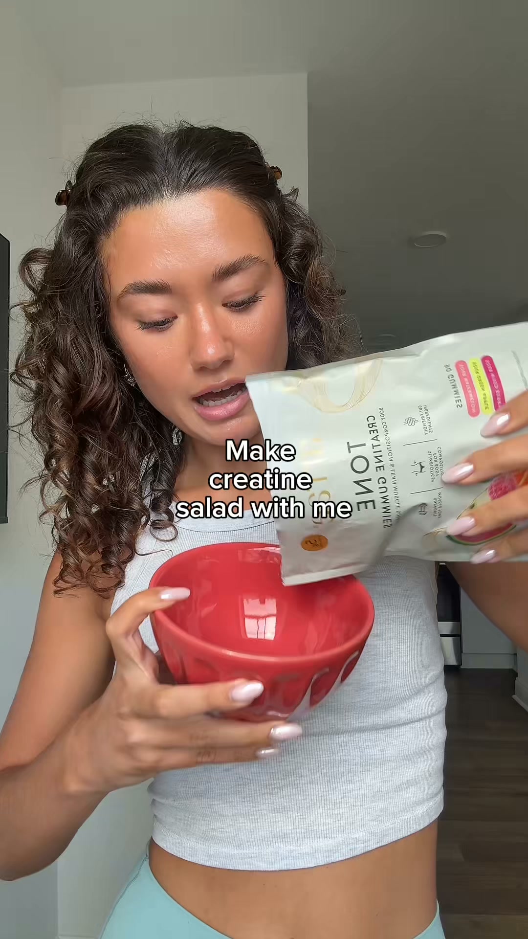 Nat Schneider Facebook ad: 3 Sour Flavors, 1 Crave-worthy Creatine Routine