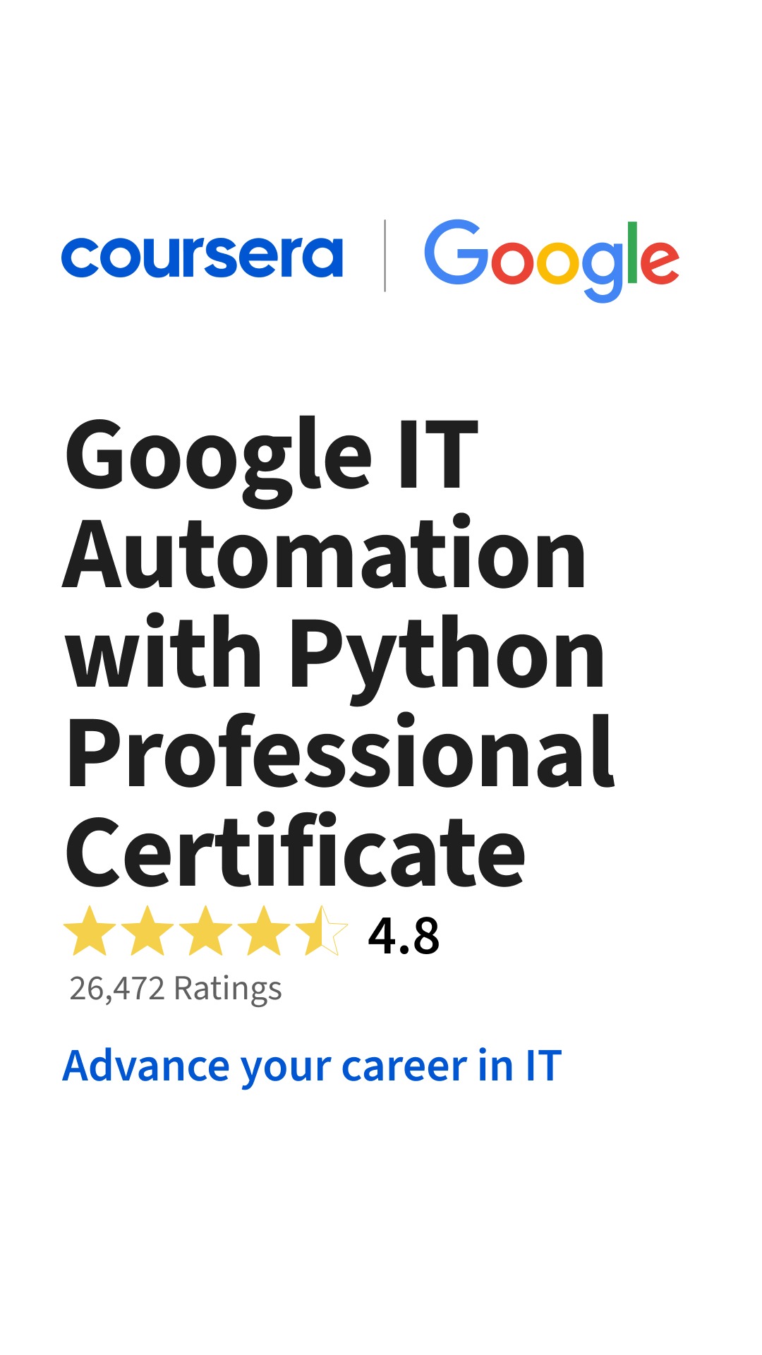 Coursera Facebook ad
