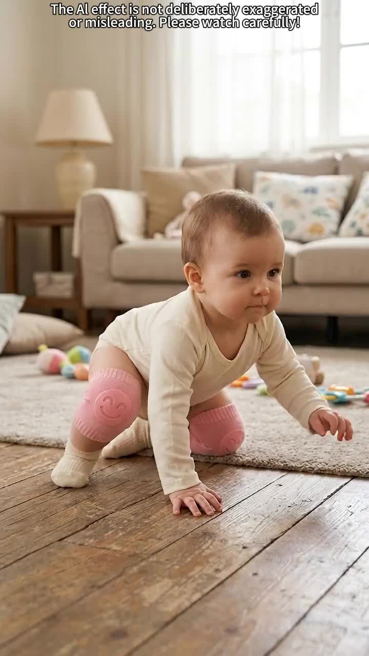 Instantliy Facebook ad: Baby Anti-slip Crawling Knee Pads