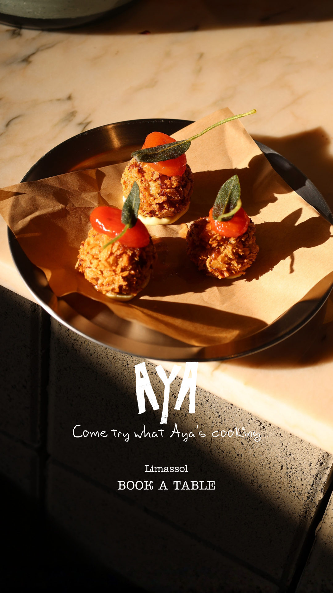 Aya Cooks Facebook ad