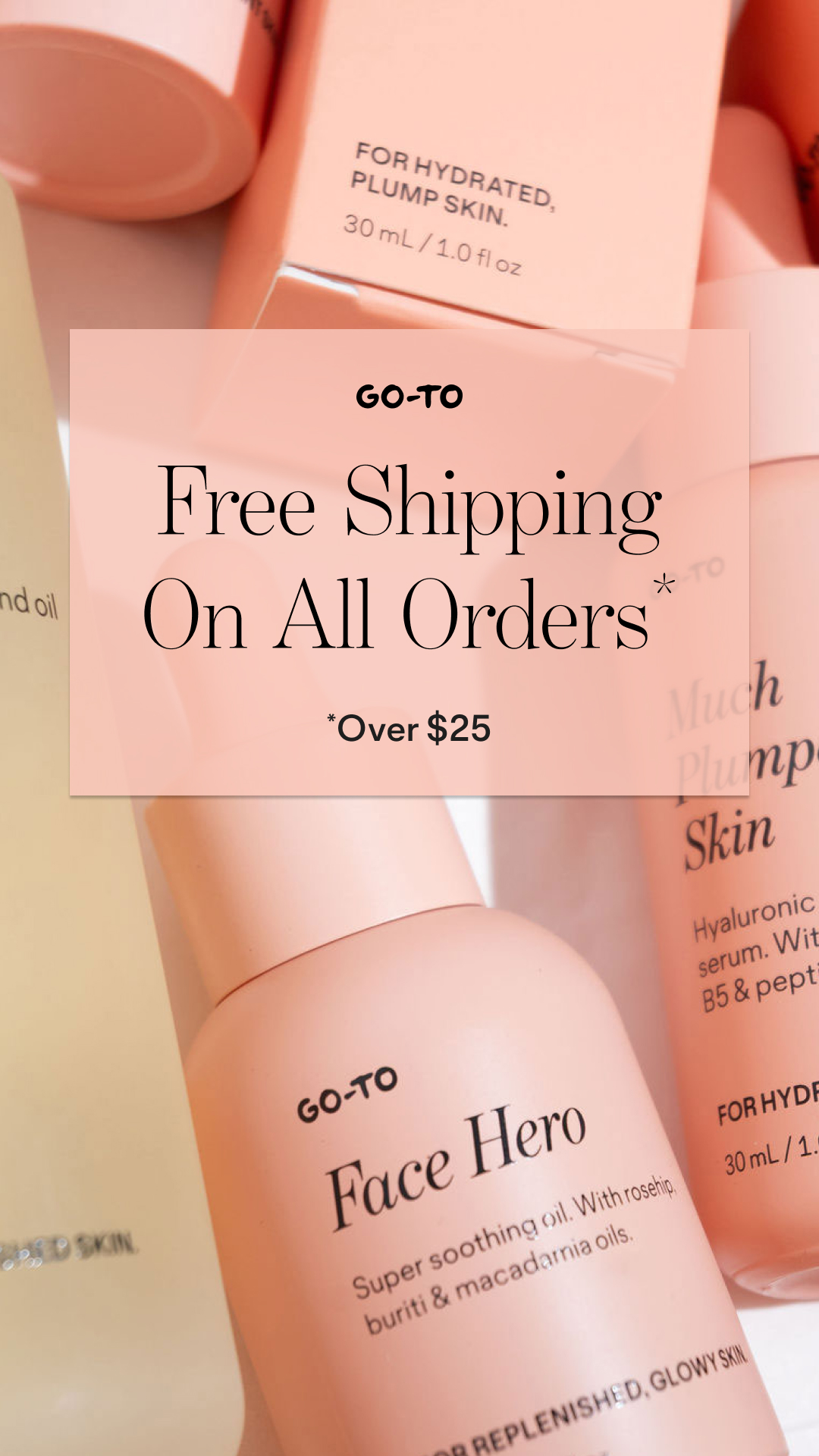 Go-To Skin Care Facebook ad