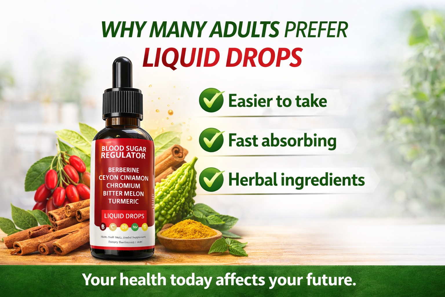 Gluco SugarBalance USA Facebook ad: Why do many adults prefer liquid supplements instead…