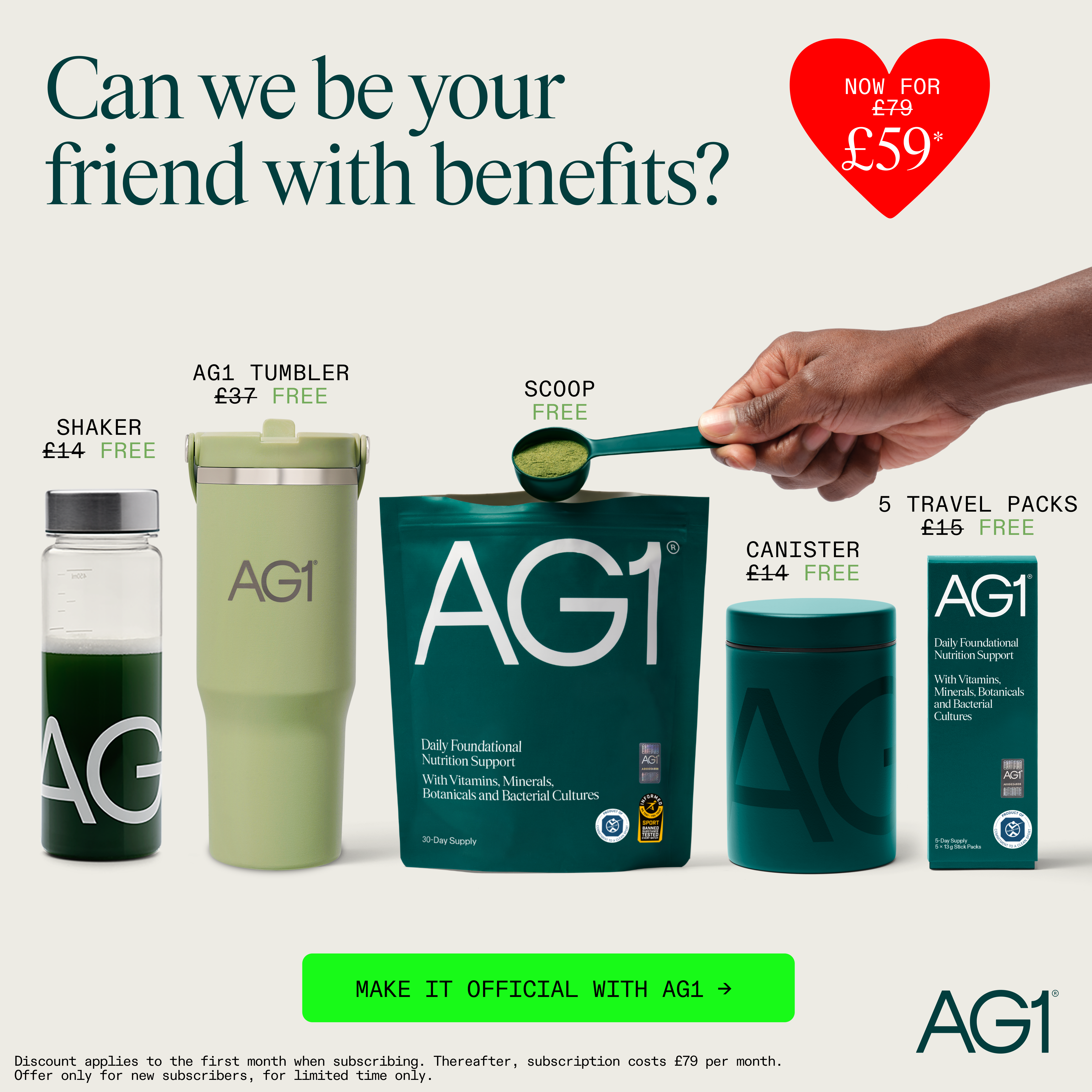 AG1 by Athletic Greens Facebook ad