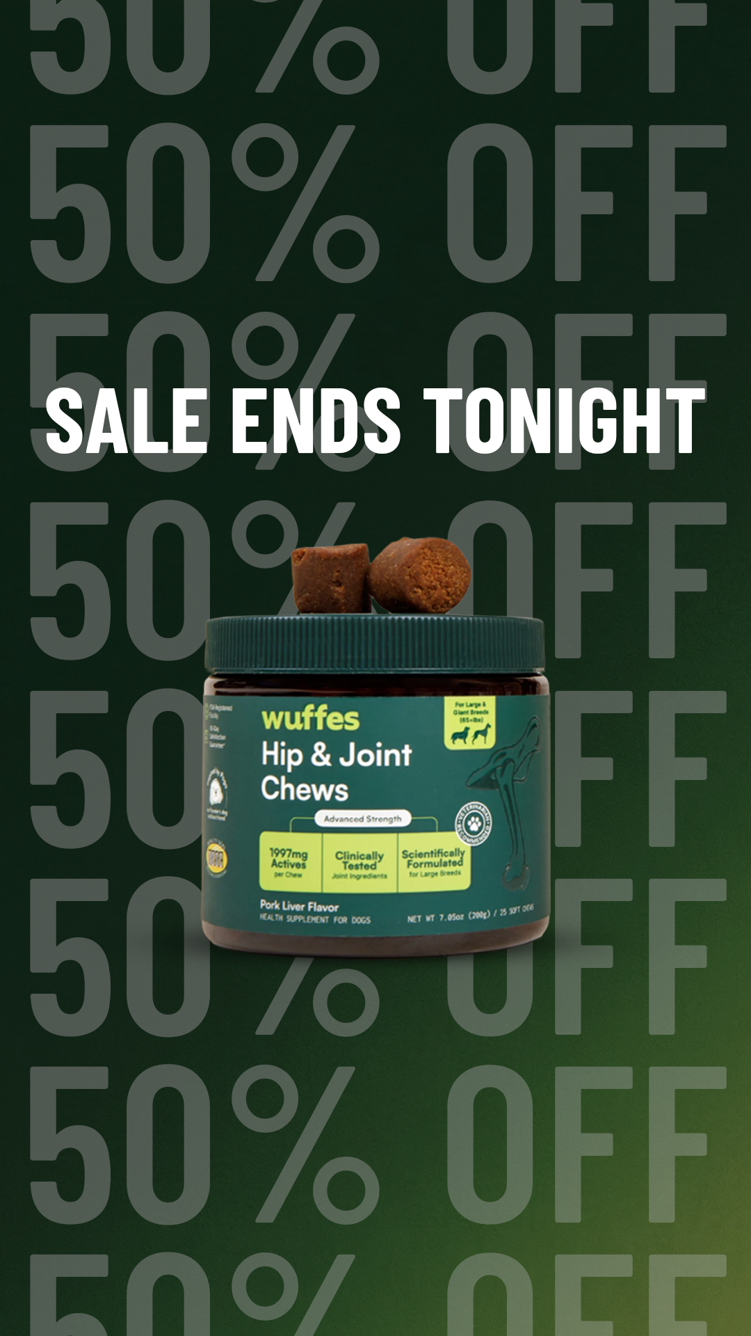 Wuffes Facebook ad