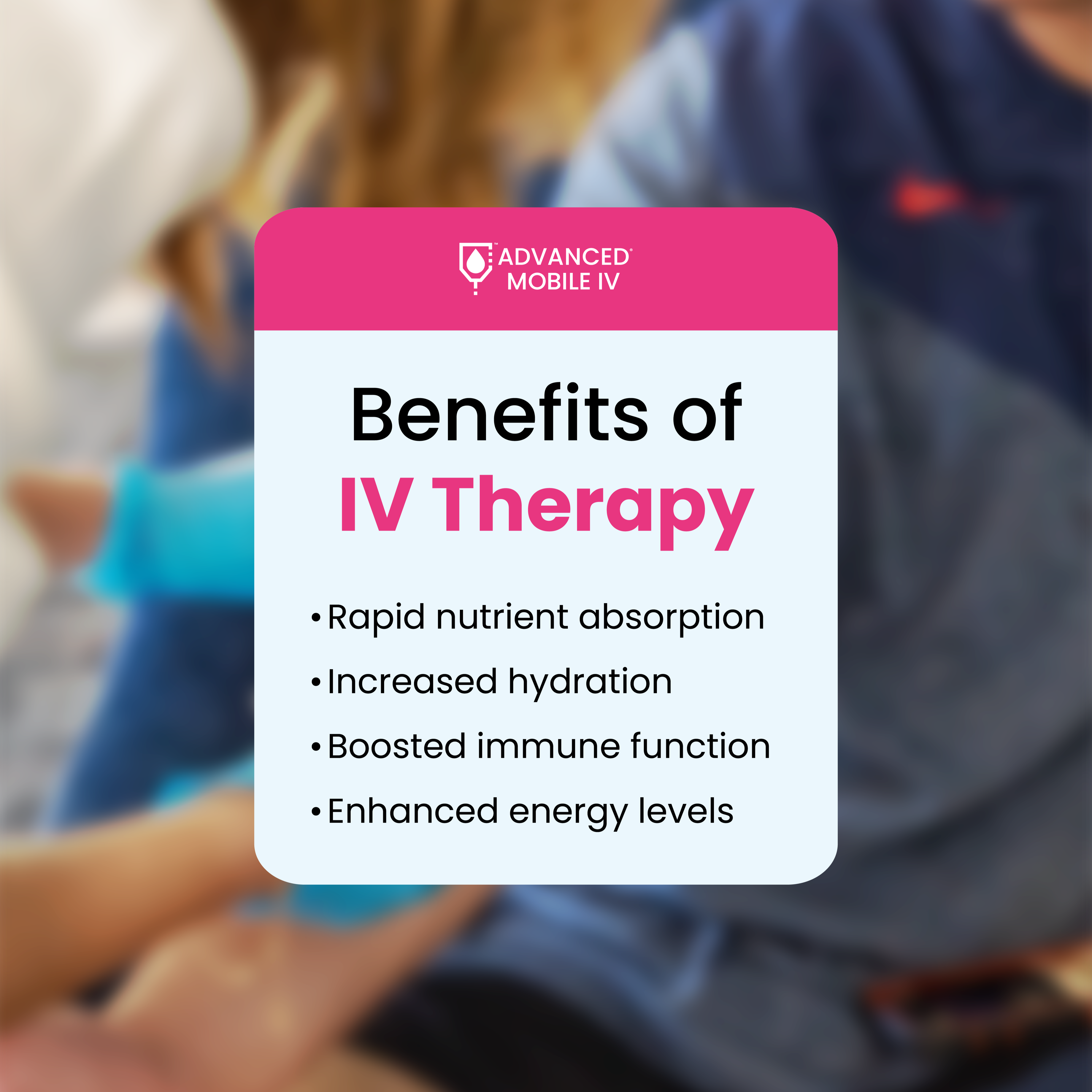 Advanced Mobile IV Orlando Facebook ad: Supporting hydration, recovery, and everyday wellness with…