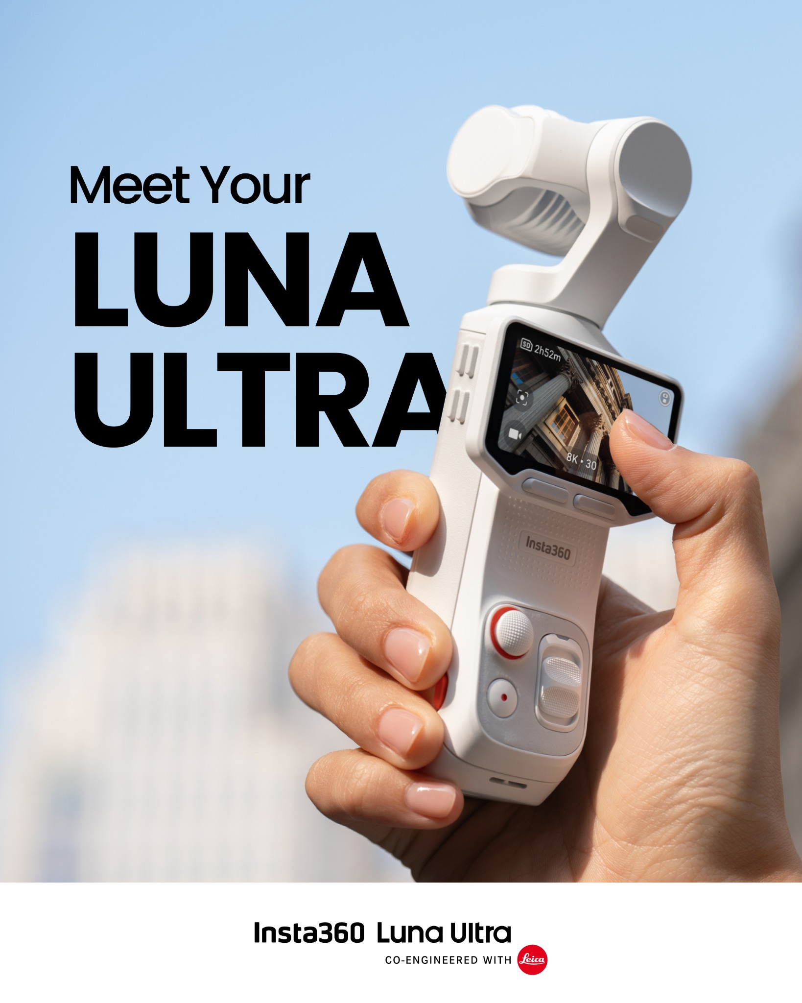 Insta360USA Facebook ad: Pro features, pocket size!