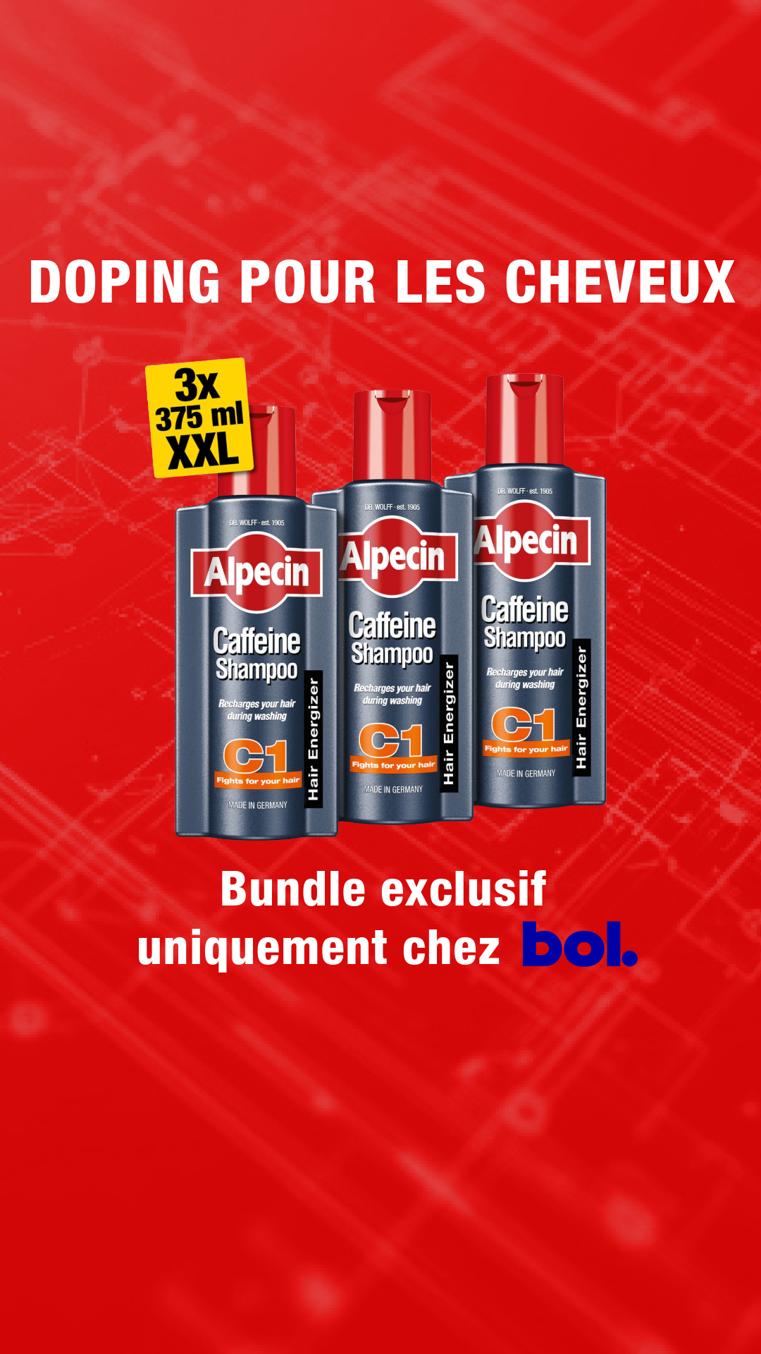 Alpecin Facebook ad