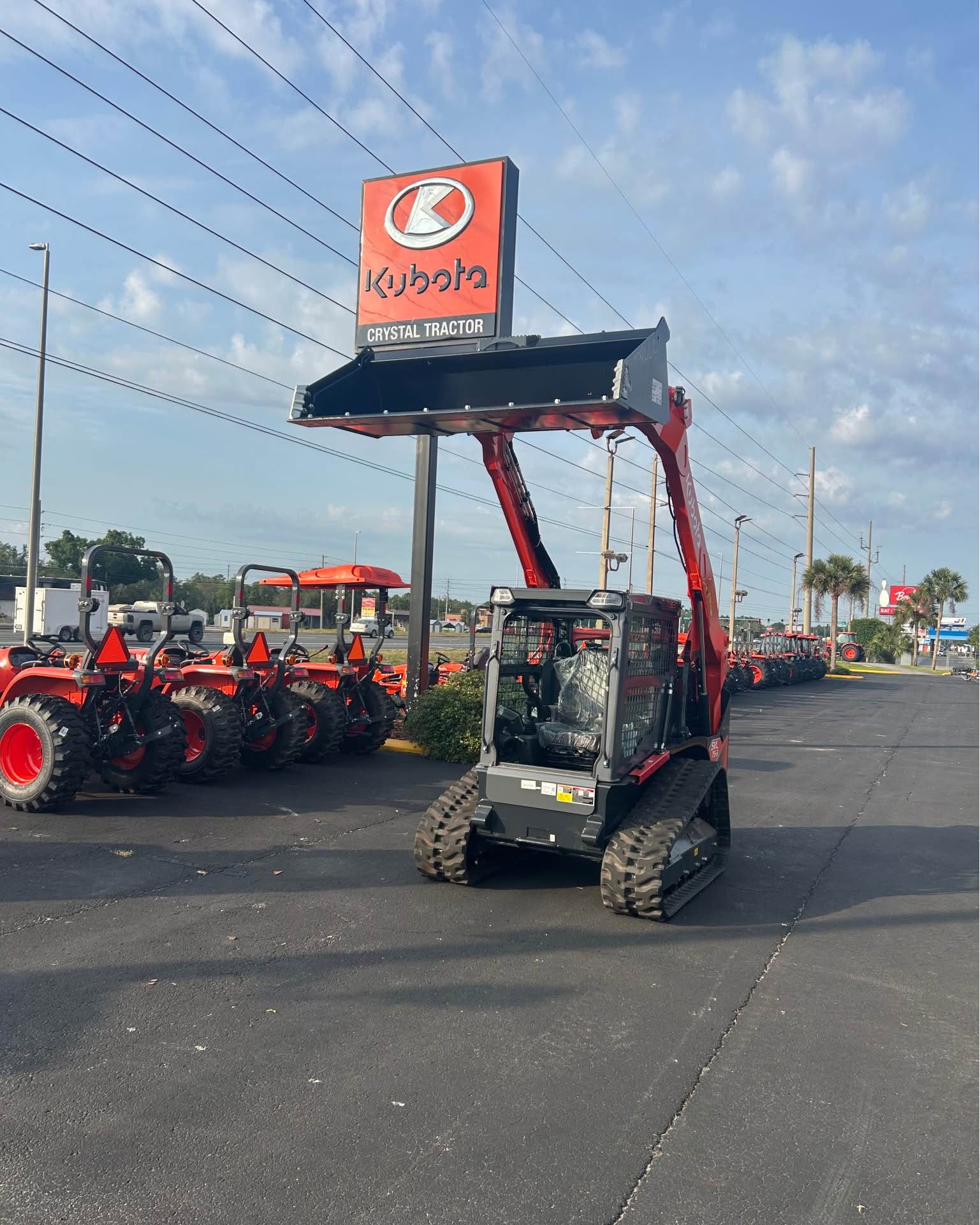Taylor Tractors Facebook ad: 2026 Kubota svl75-3