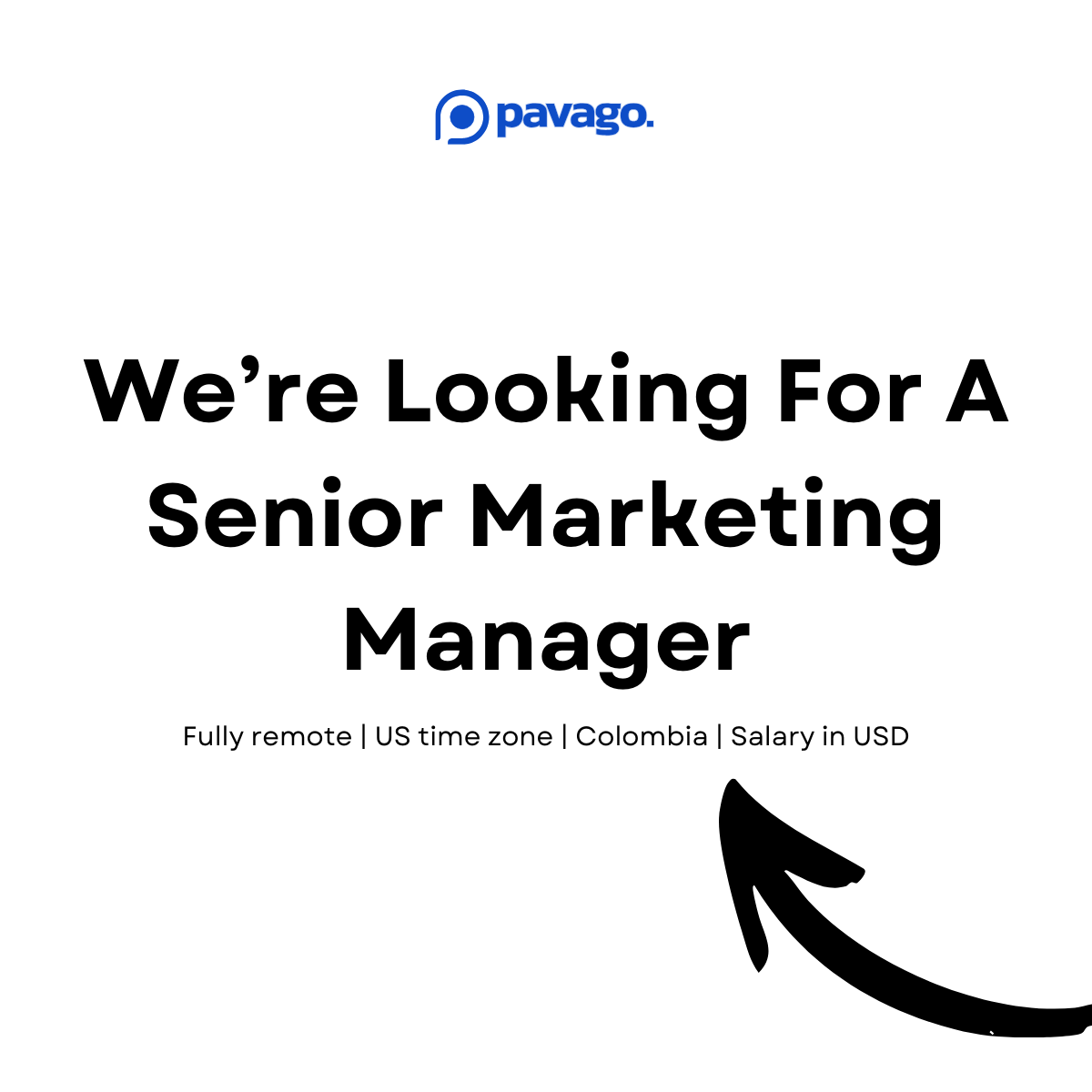 Pavago Facebook ad: Submit your CV