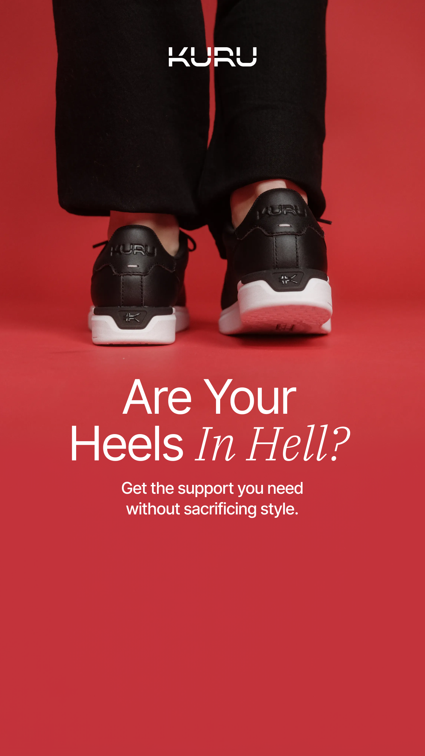 KURU Footwear Facebook ad