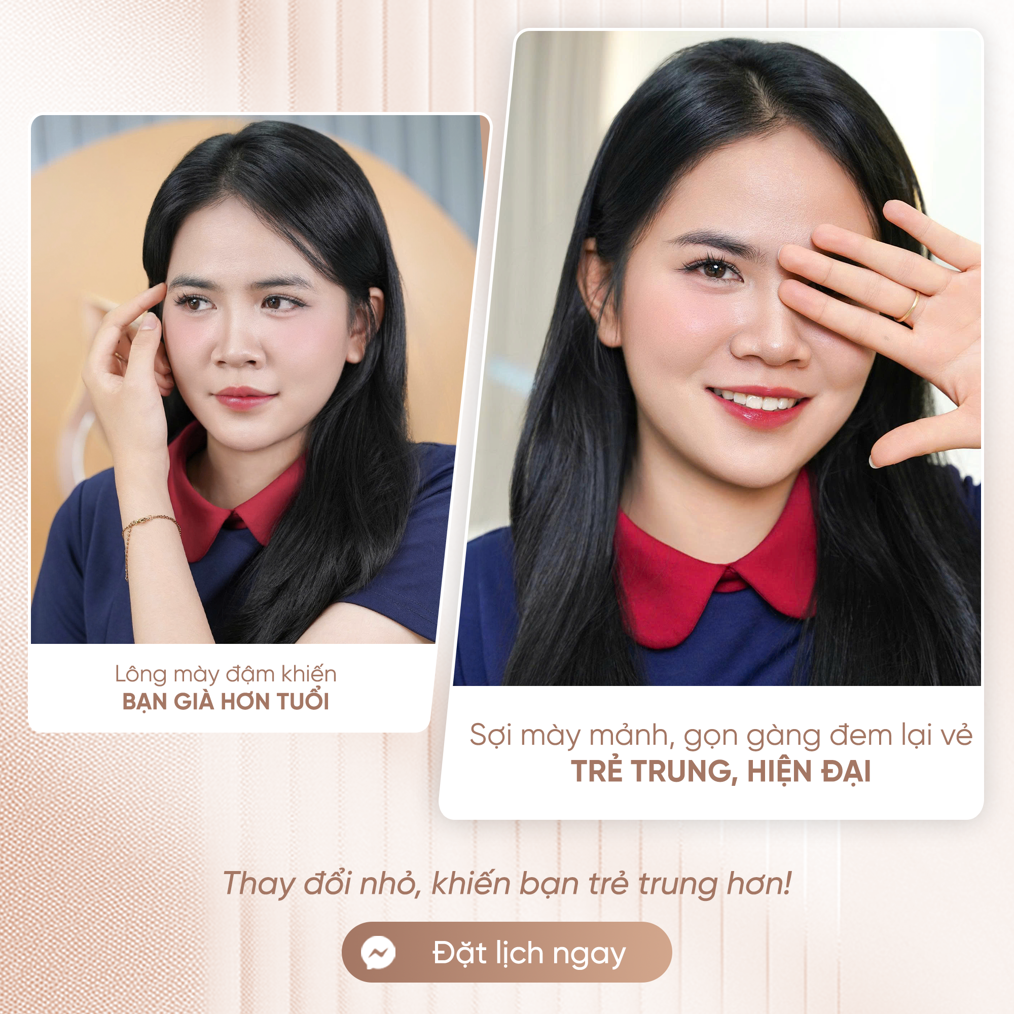 KIMLY Brows Beauty Facebook ad