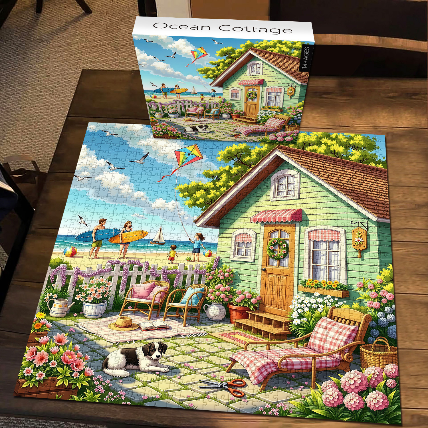 Fun-Puzzle Facebook ad
