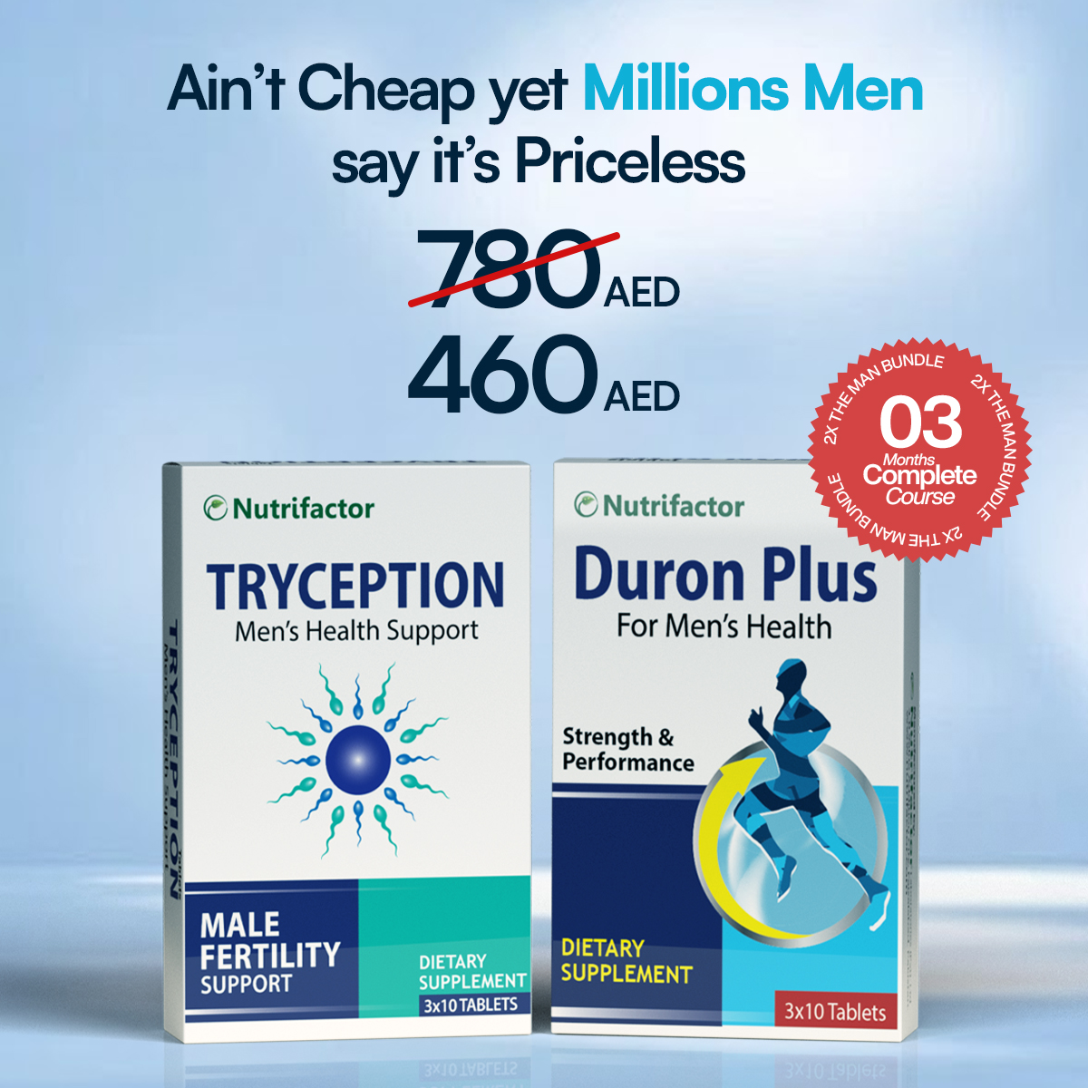 Nutrifactor UAE Facebook ad