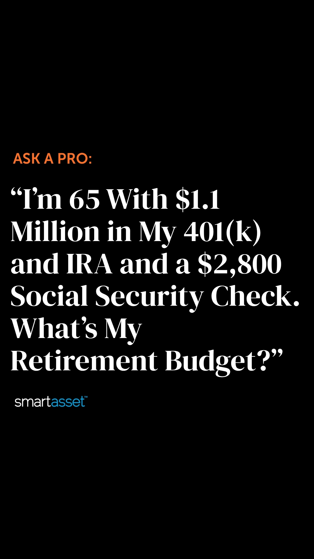 SmartAsset.com Facebook ad