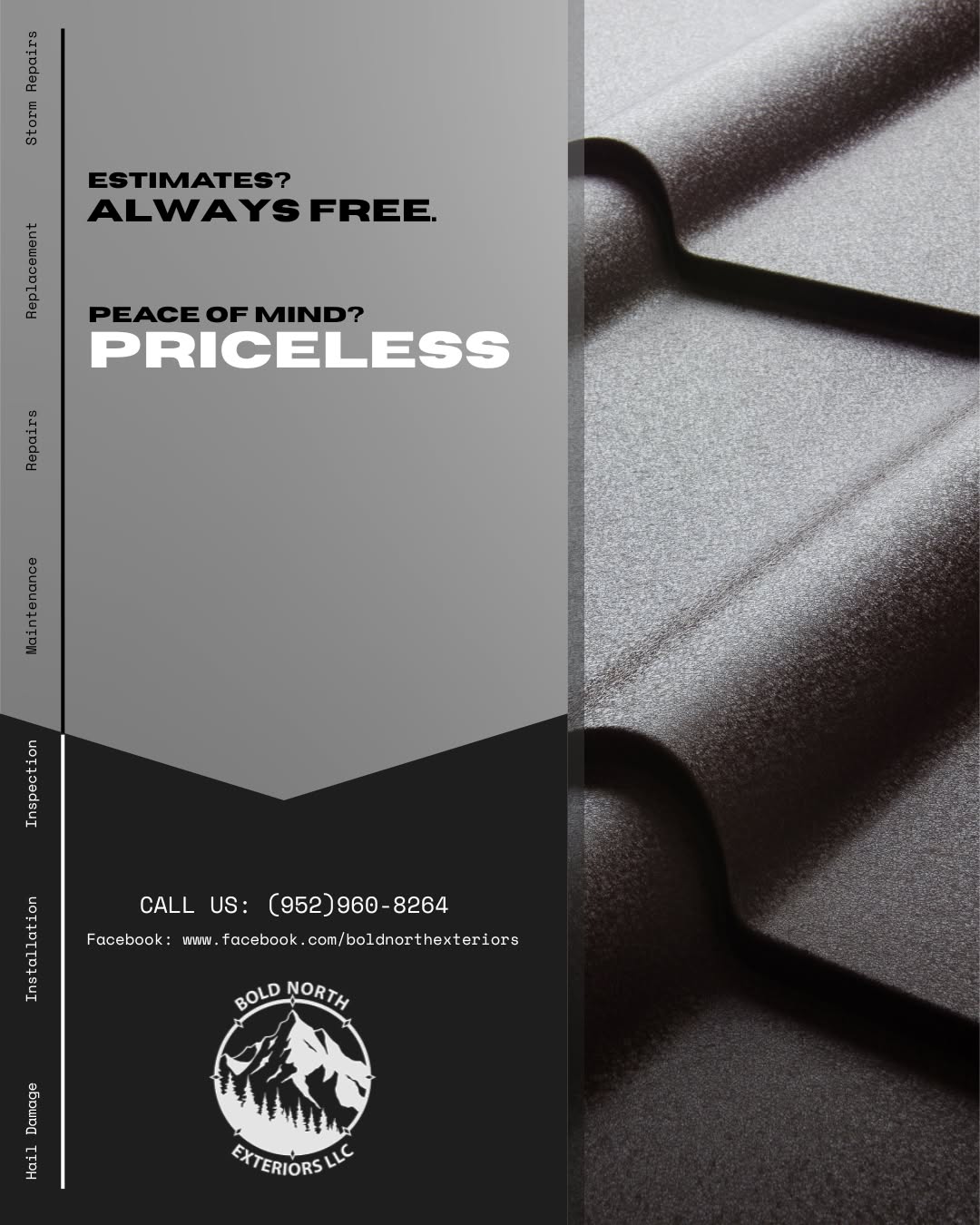 Bold North Exteriors LLC Facebook ad