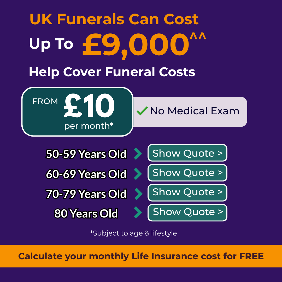 UK Fifty Plus Insure Facebook ad